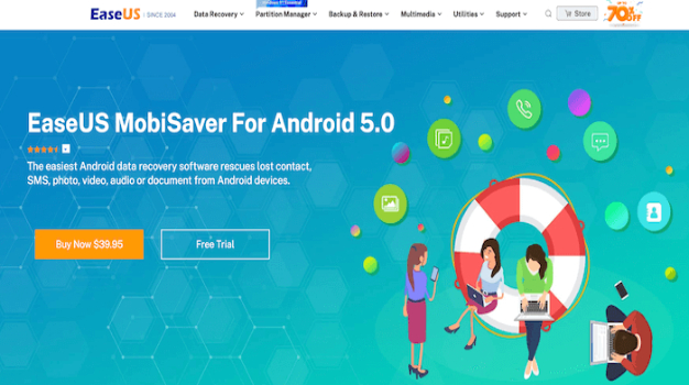 EaseUS MobiSaver Android repair apps