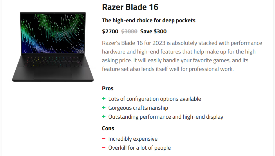 Razer Blade 16