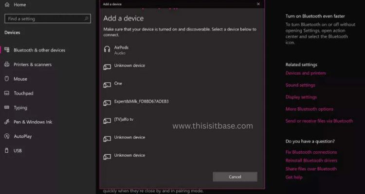 How to Connect AirPods to a Windows PC