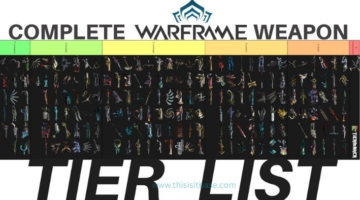 Warframe Weapon Tier List