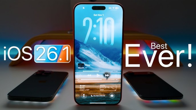 ios 26.1 release
